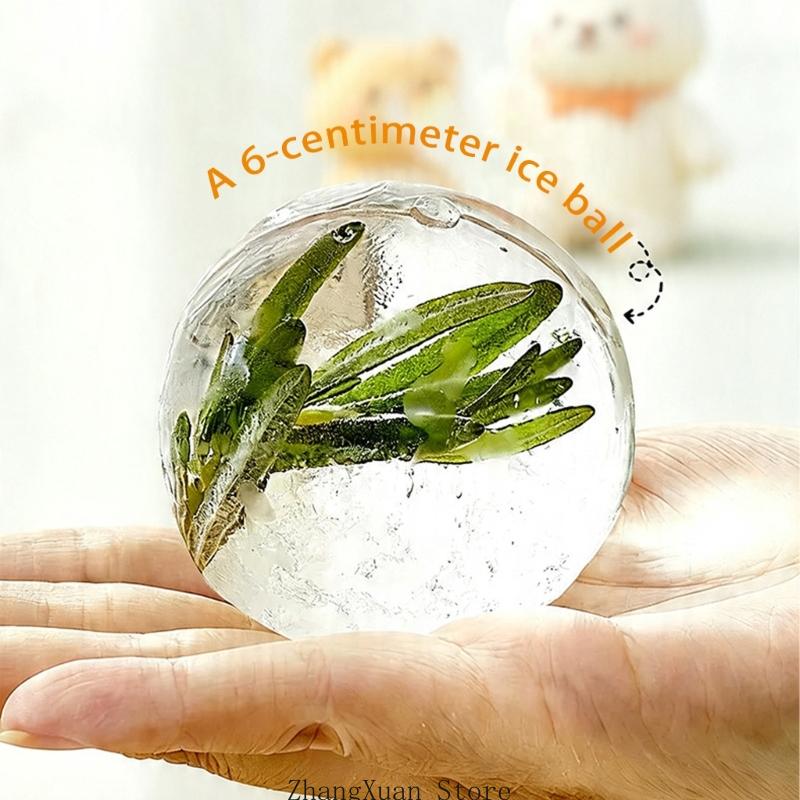 Ice Mold Sphere - Silicone Ice Sphere Mold Drinking Vessel