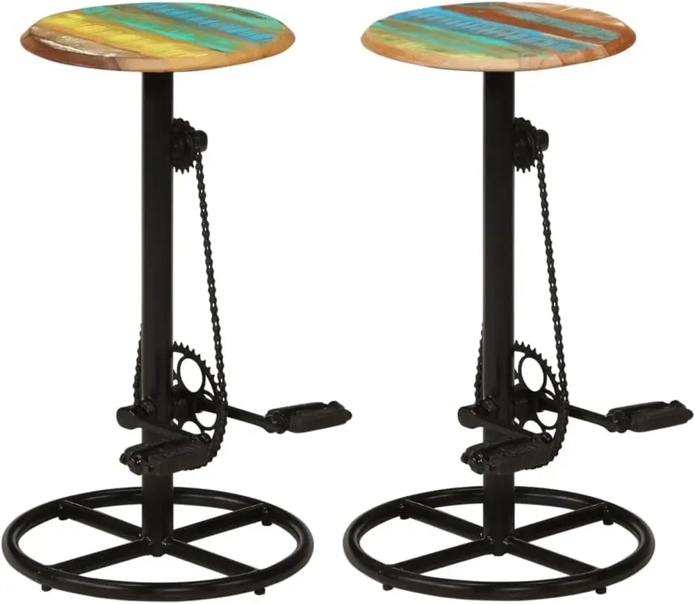 Home Bar And Counter - Bar Chairs 2 pcs,Kitchen Counter Chair,Coffee