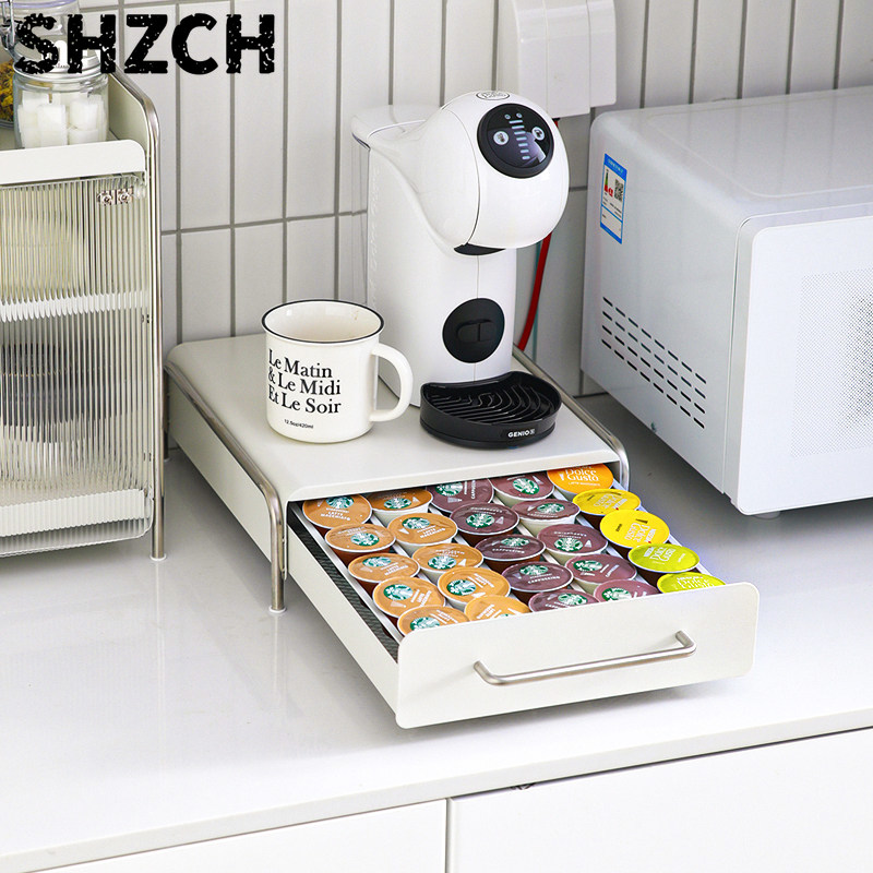 Home Bar And Counter - Coffee Capsule Holder, INS Style Drawer