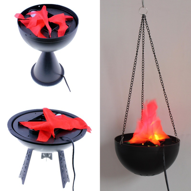 Home Bar Signs - 3D Fake Flame Lamp Simulation Brazier