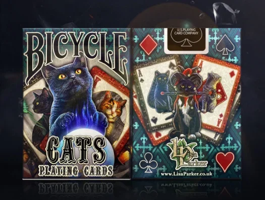 Bicycle Lisa Parker Cats Playi - огляд і ціна Cocktail Recipe Book