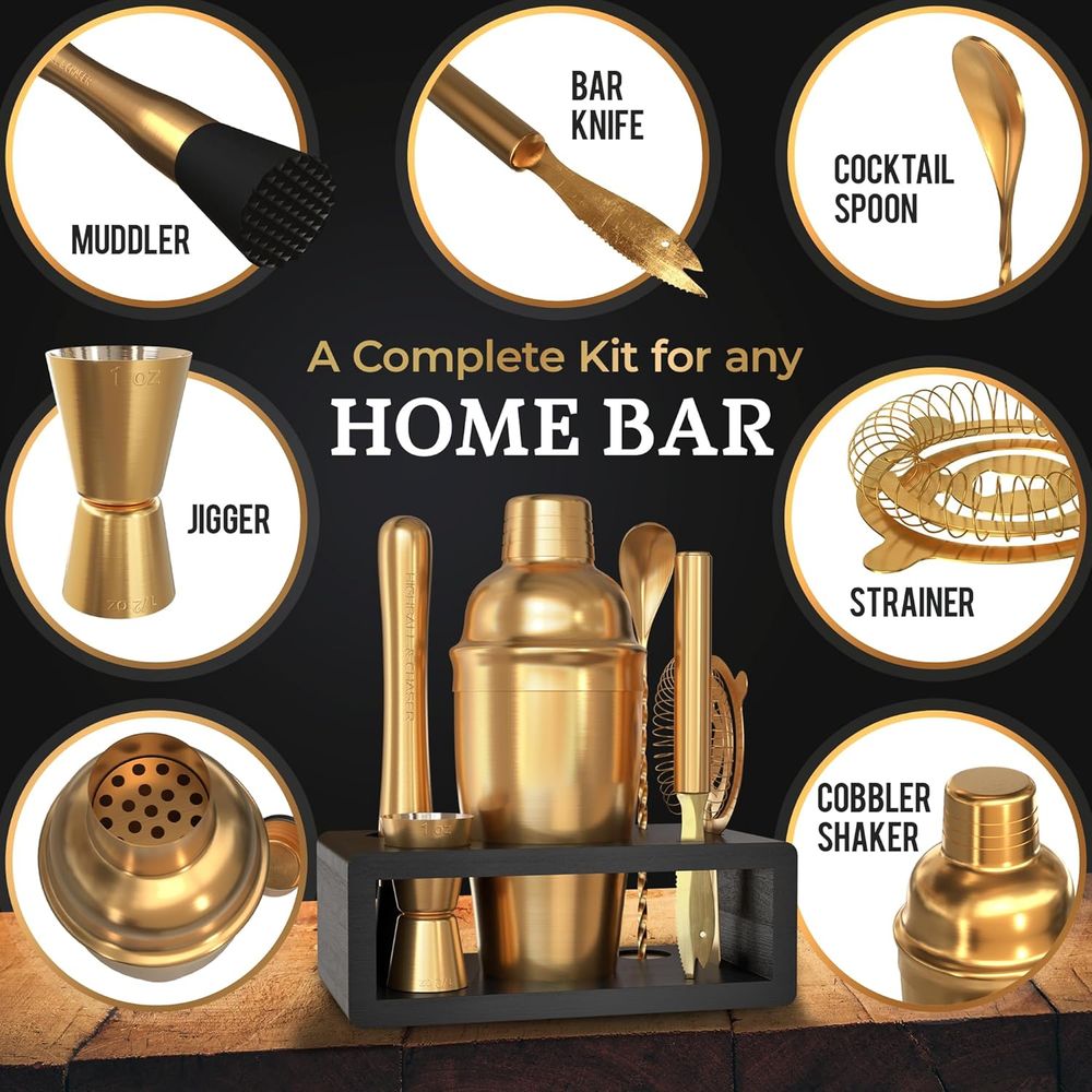 Cocktail Shaker Set: Bartender - огляд і ціна Cocktail Recipe Book