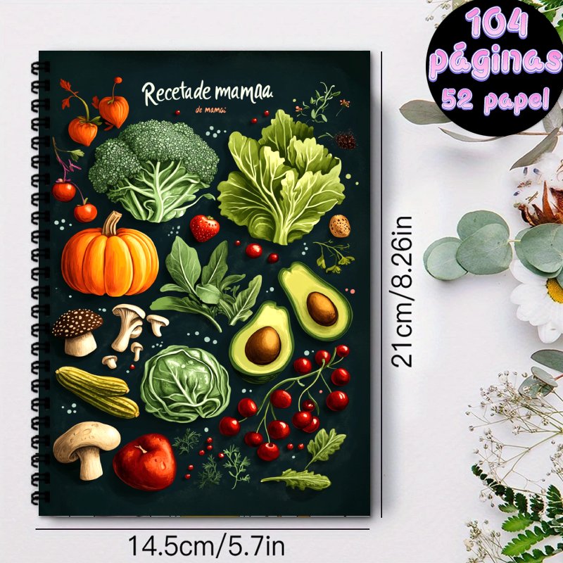 A5 Spanish cookbook,Spiral Bin - огляд і ціна Cocktail Recipe Book