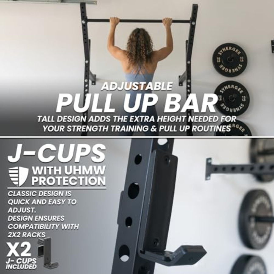 Wall Mounted Squat Rack for ho - огляд і ціна Home Bar And Gym