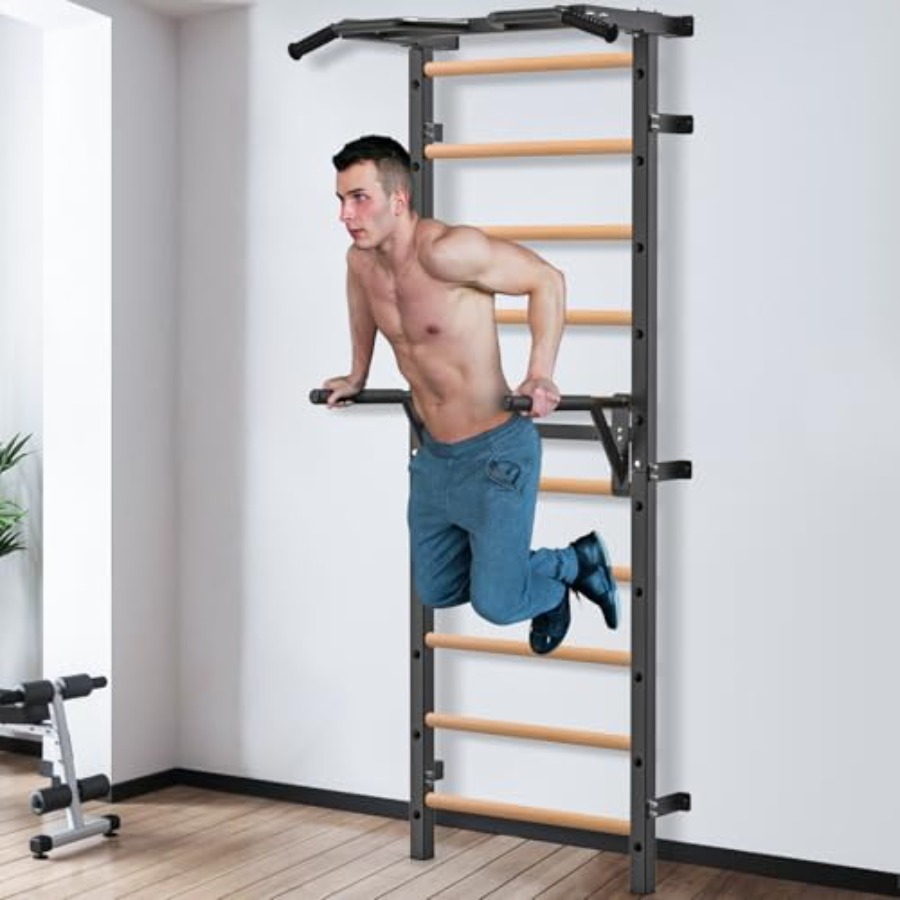 Wall Mounted Gymnastic Stall B - огляд і ціна Home Bar And Gym