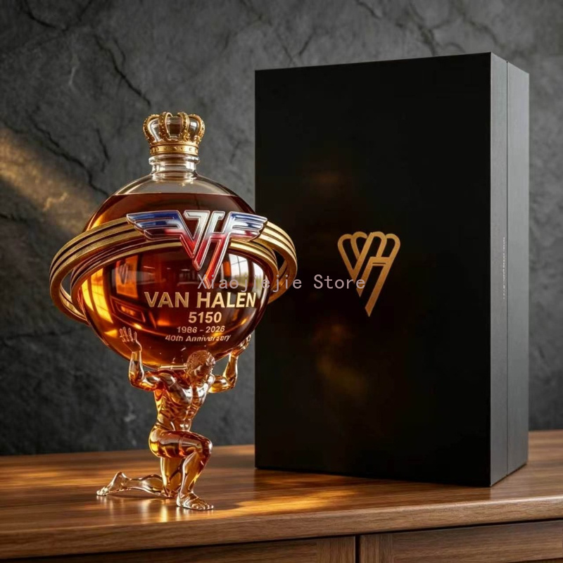 Van Halen Pattern Atlas Figure - огляд і ціна Decanter Globe Set