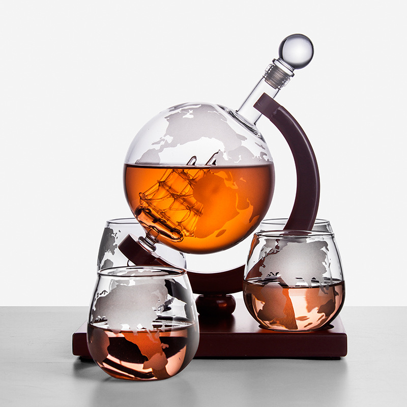 Globe Decanter Creative Glass  - огляд і ціна Decanter Globe Set