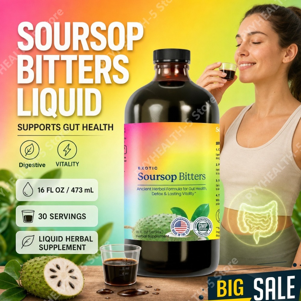 Herbal Soursop Bitters Liquid  - огляд і ціна Bitters Bottle Set