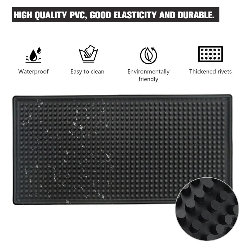 Bar Mat Rubber Dish Drying Mat - огляд і ціна Home Bar Shelf