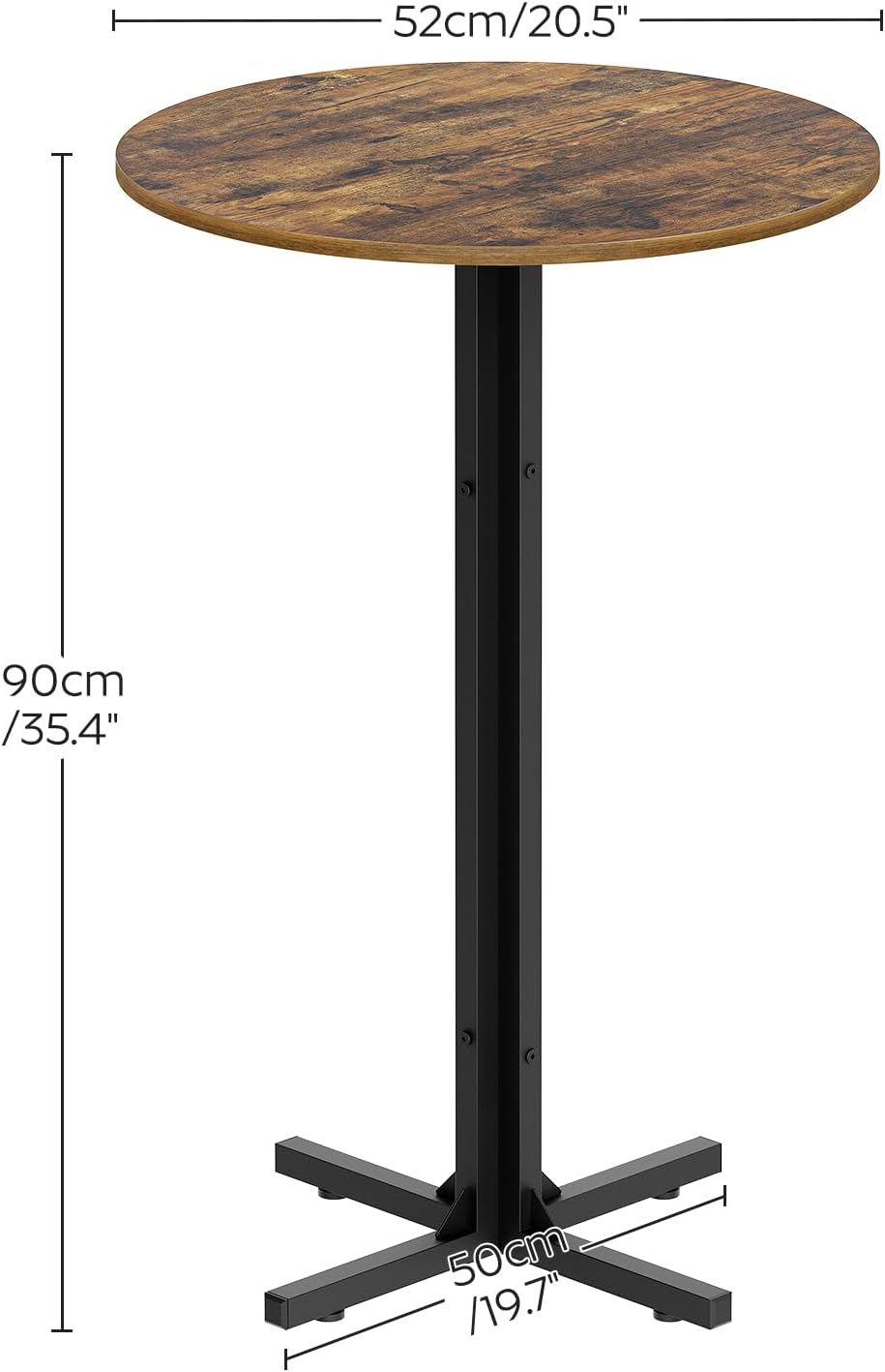 Round Bar Table Set of 2, Coun - огляд і ціна Home Bar And Counter