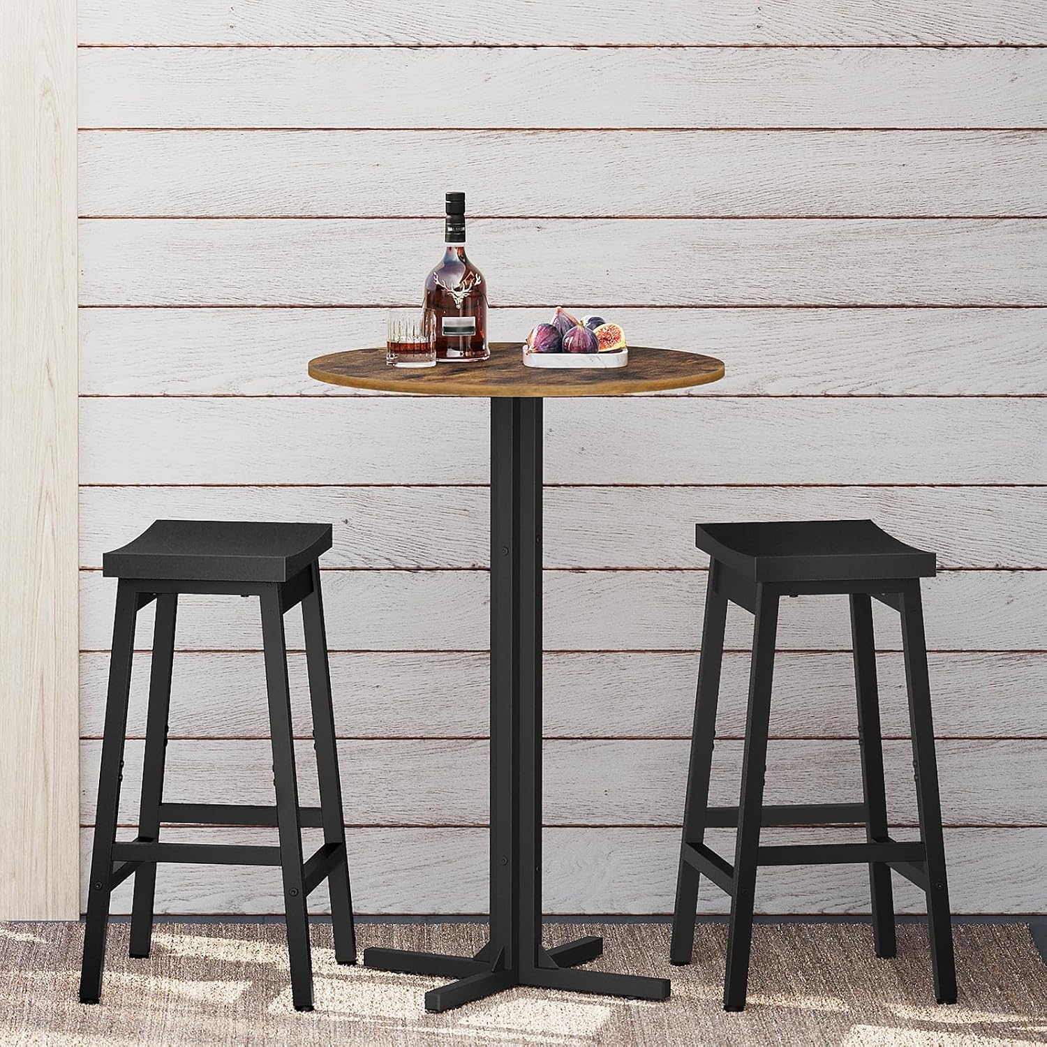 Round Bar Table Set of 2, Coun - огляд і ціна Home Bar And Counter