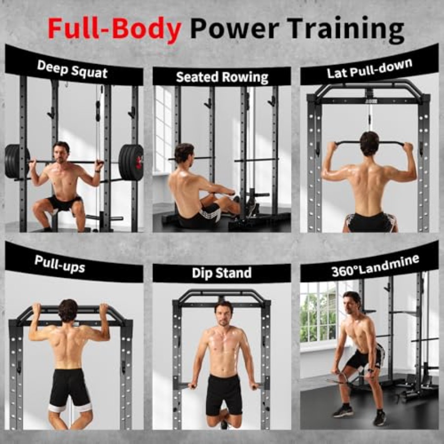 Home gym power rack with LAT p - огляд і ціна Home Bar And Gym