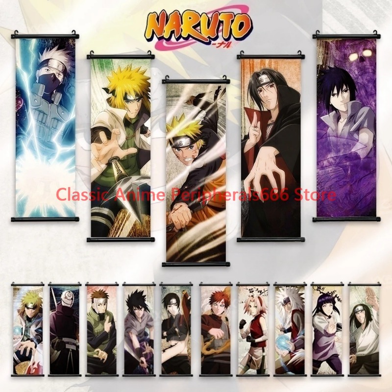 Naruto Hanging Painting Canvas - огляд і ціна Home Bar Shelf