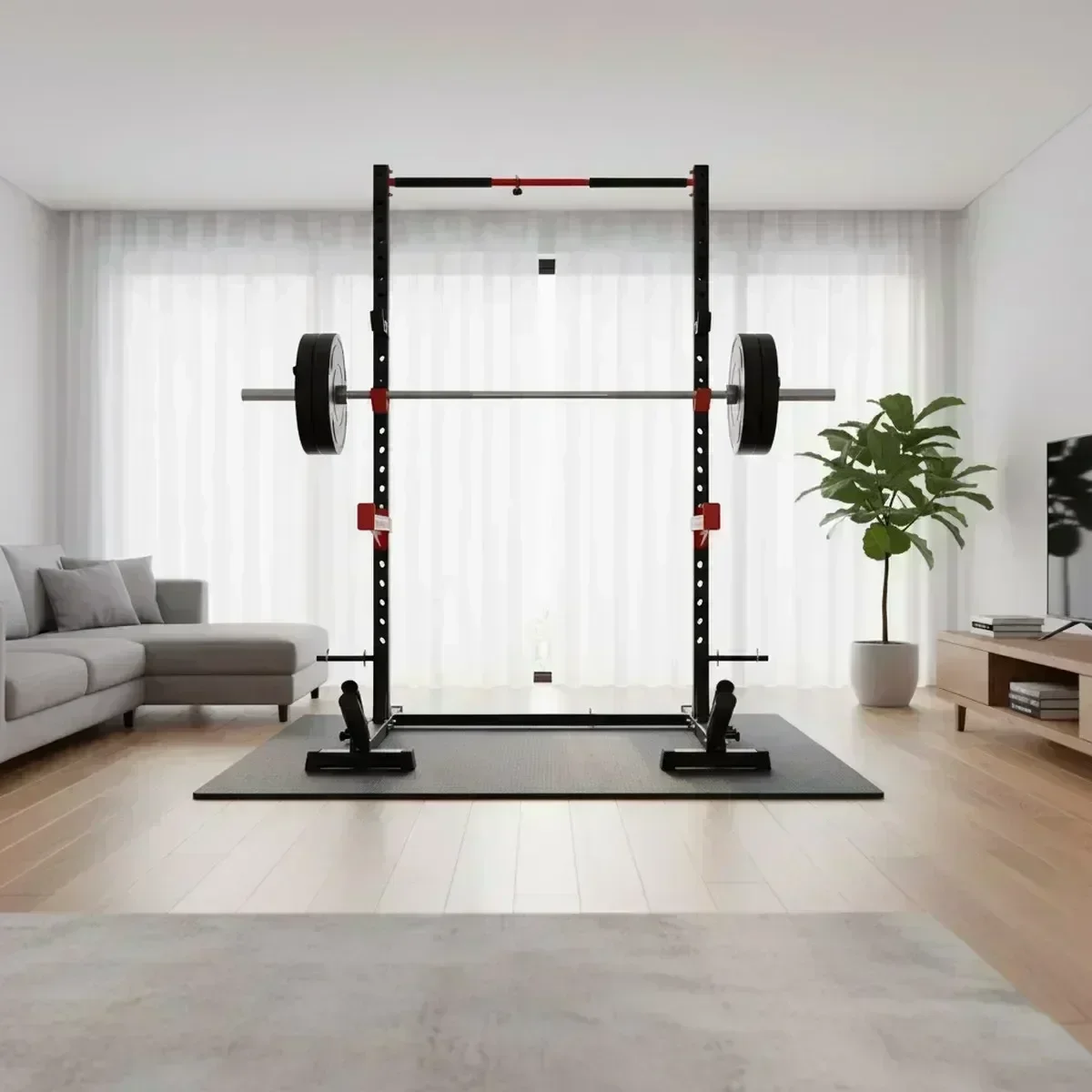 Adjustable Home Gym Squat Rack - огляд і ціна Home Bar And Gym