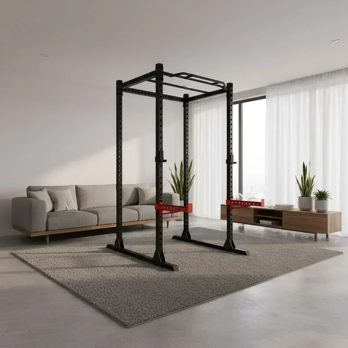 Adjustable Home Gym Squat Rack - огляд і ціна Home Bar And Gym