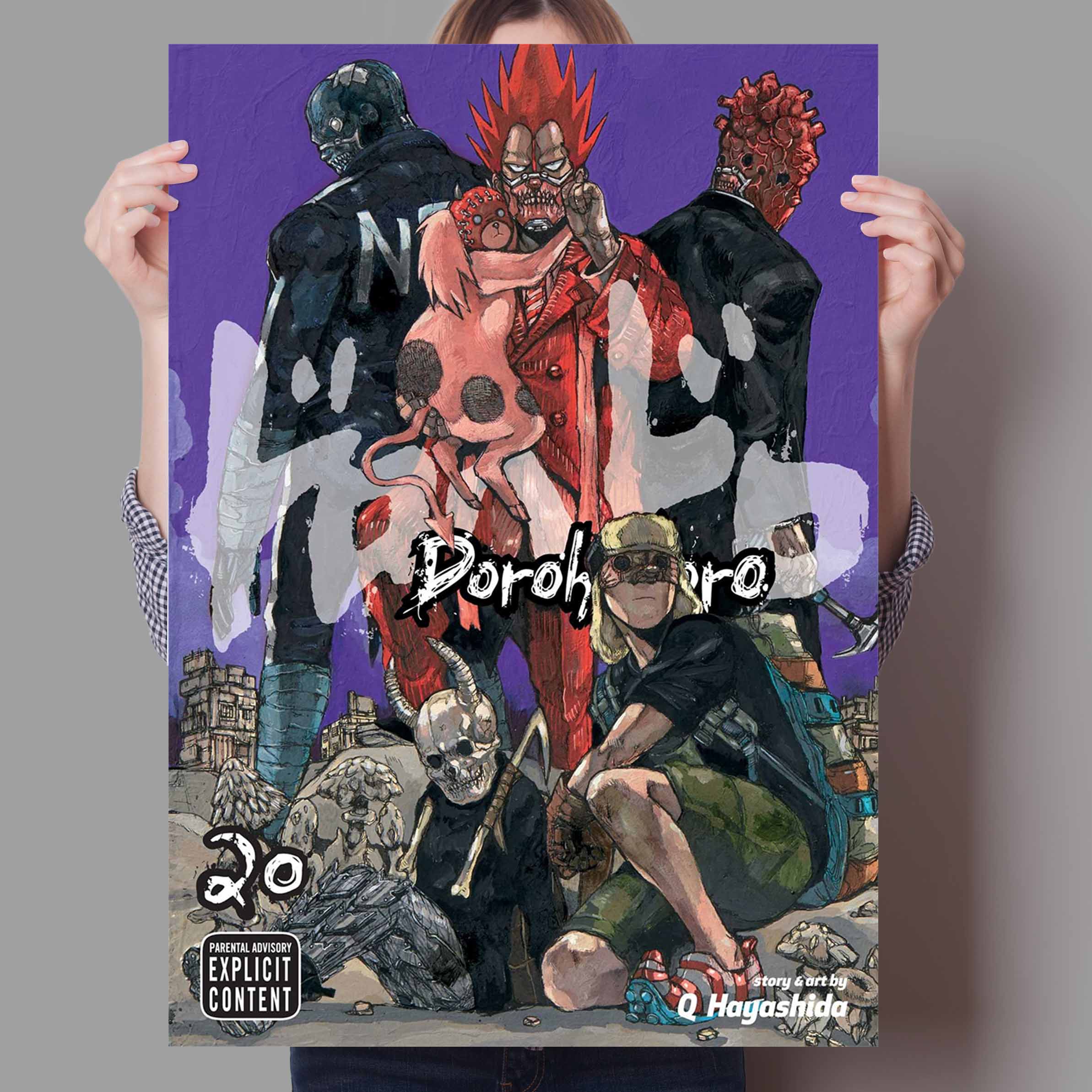 Anime Vintage Dorohedoro Poste - огляд і ціна Home Bar Seating