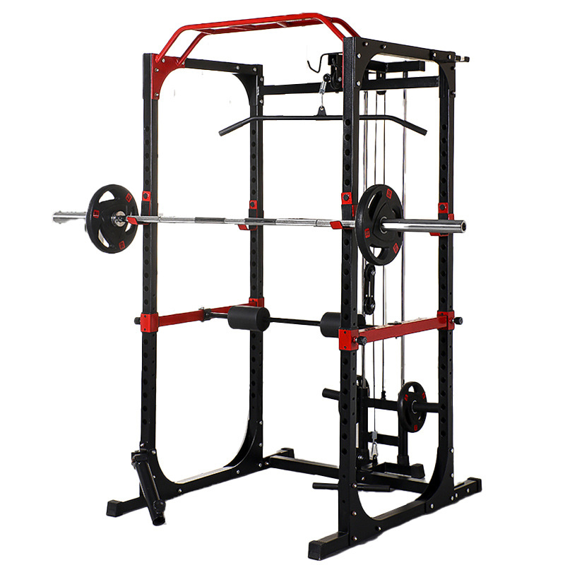 Comercial Power Cage Squat Rac - огляд і ціна Home Bar And Gym