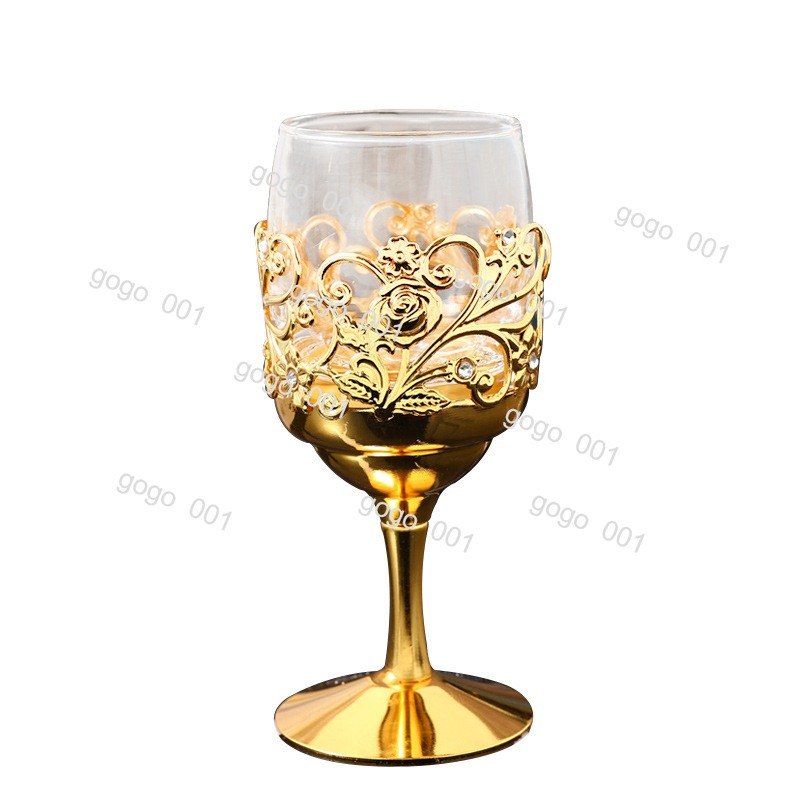 Metal & Glass Liquor Glasses S - огляд і ціна Highball Glass Set