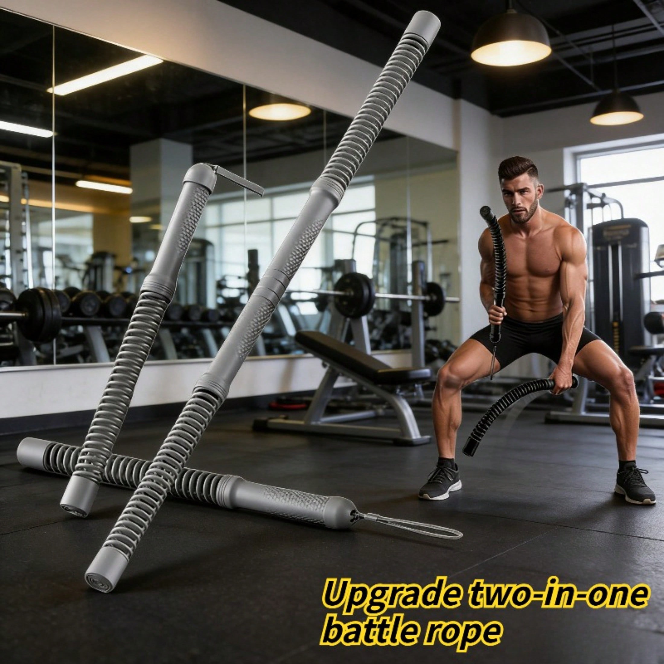 2-in-1 Upgraded Cordless Battl - огляд і ціна Home Bar And Gym