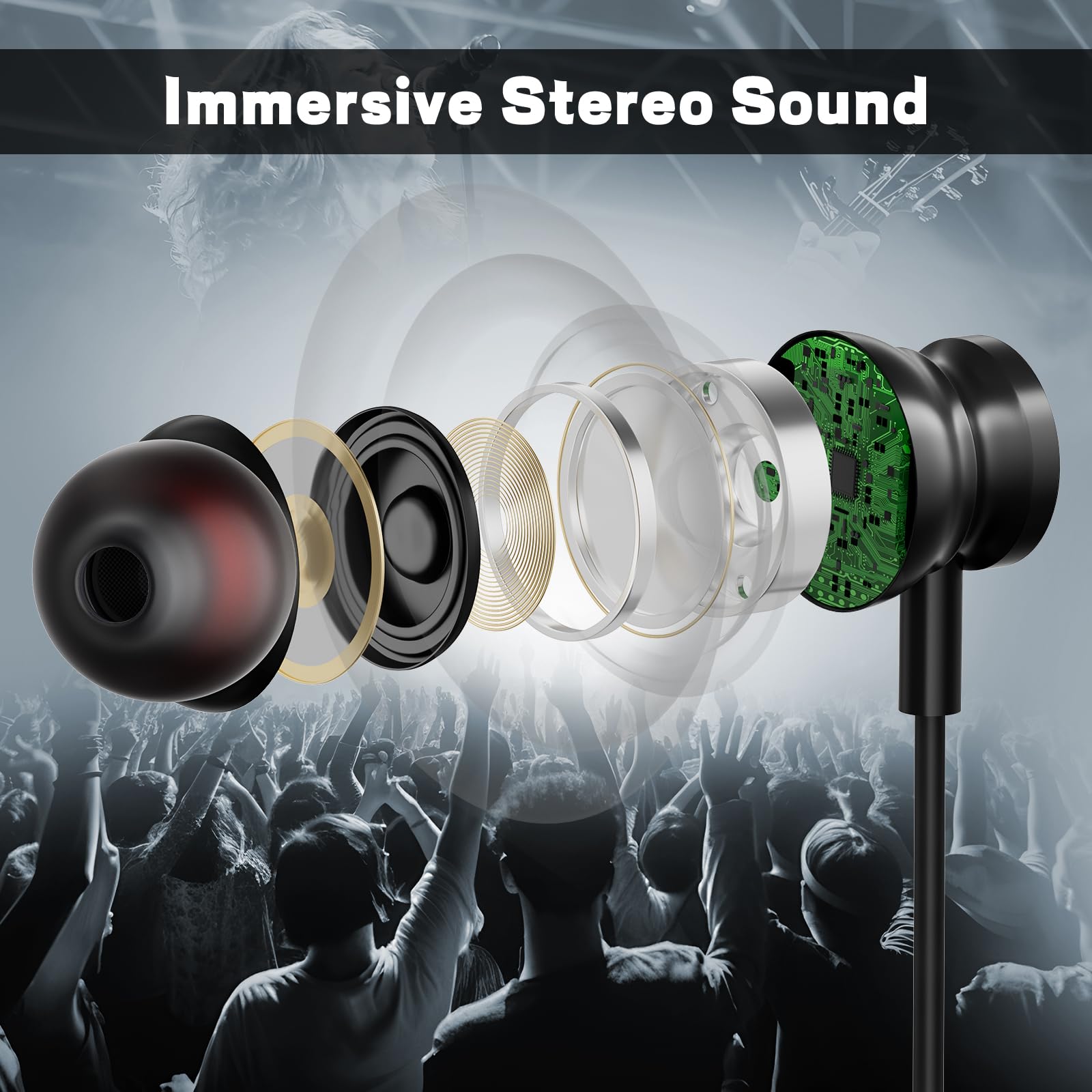 Type C Wired Headphones 3.5mm  - огляд і ціна Home Bar Iphone