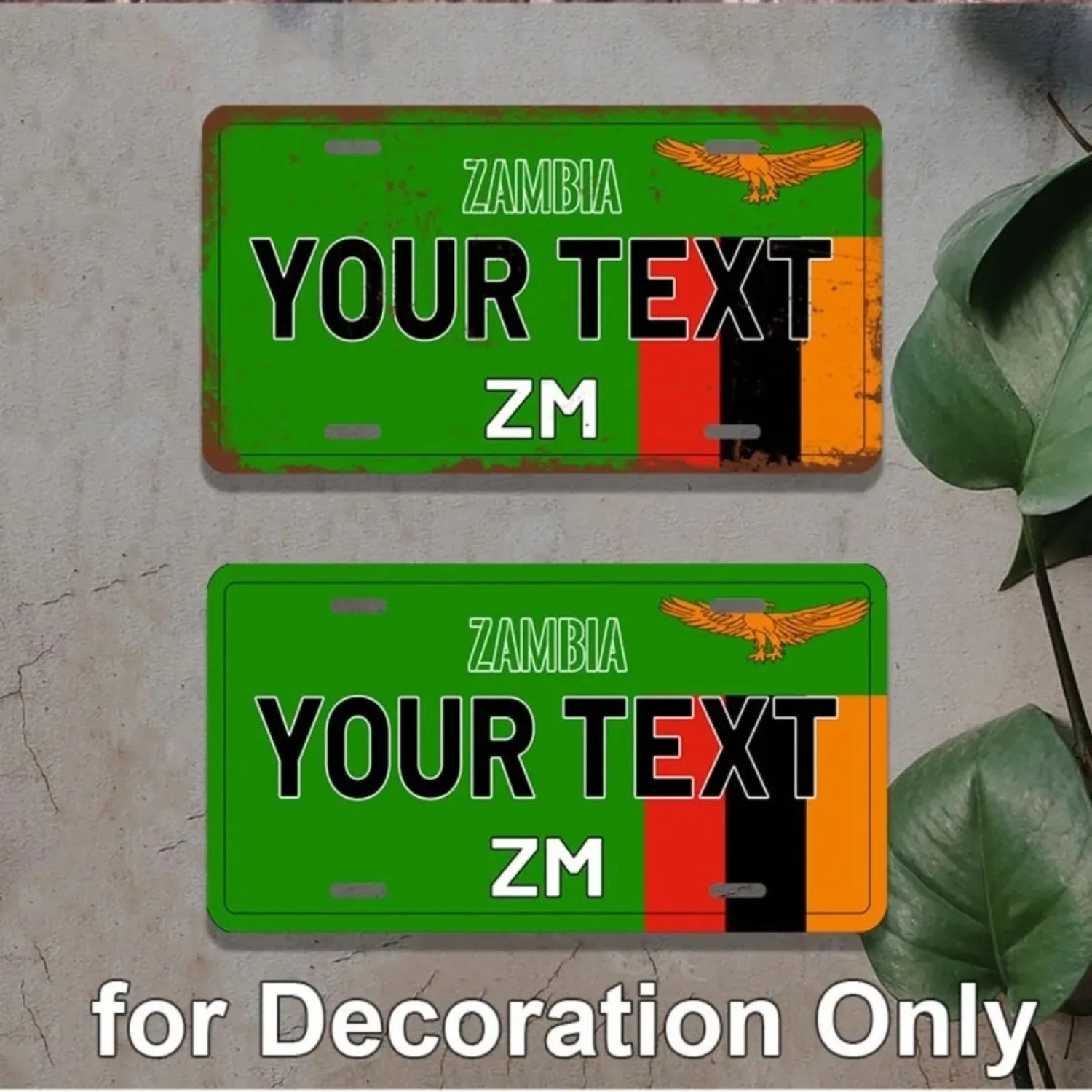 Custom Personalized Zambia Alu - огляд і ціна Home Bar Signs